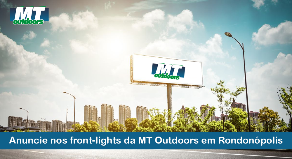Anuncie nos front-lights da MT Outdoors em Rondon&oacute;polis